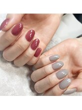 サロンパルヨン ヘアー アンド ネイル(SALON paljon Hair&Nail)/ちぐはぐワンカラー