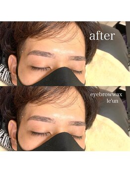 ルアン 表参道店/メンズ美眉毛スタイリング