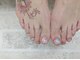 ポルティネイル(Porti Nail)の写真/【お色やデザインの変更◎】デザインを変えたくなった方に!お仕事柄ハンドは無理だけどフットはできる方◎