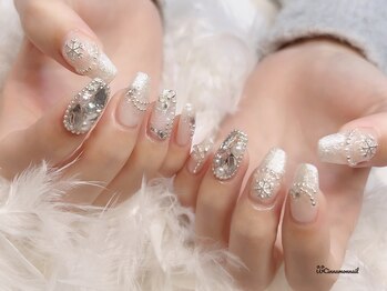 シナモンネイル(cinnamonnail)/ビジューネイル