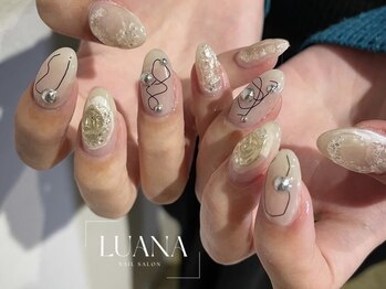 ルアナ(Luana)/ニュアンス ジェルネイル