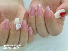 サンネイルズ(sun nails)/2本アート