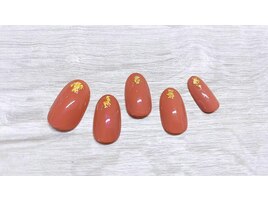 先端金箔デザイン♪