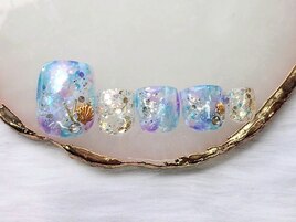 フットネイル定額¥9000ケア込