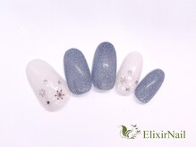 エリクサーネイル 神田(Elixir Nail)/シンプル/クーポン使用