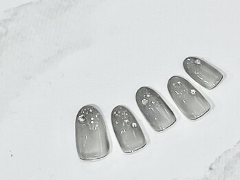 ラグウナ(Laguna)/シアーブラックとストーン&ホロ