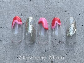 ハートネイル　￥7980