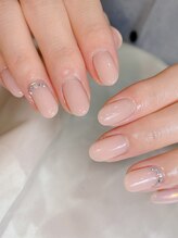 エクラ(eclat)/オフィスシンプルネイル☆