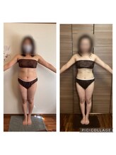 プレシャスサロン(precious salon)/ウエストー10cm達成のお客様