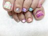 Foot【アートが多めの方はこちら!☆】150分お持ち込みデザイン¥11,480