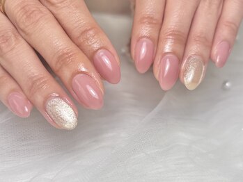 トラストネイル 佐野店(TRUST Nail)/うる艶ピンクネイル