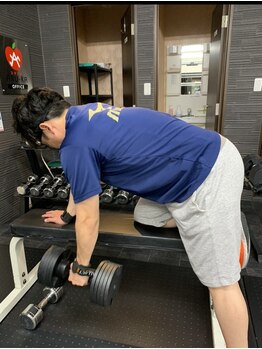 エムビーエルフィットネス 本陣亀島店(MBL.fitness)/男性トレーニング風景