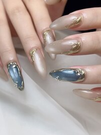 美爪際立つシンプルデザイン