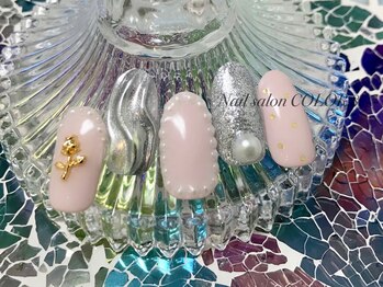 ネイルサロン カラーエイト(Nailsalon COLOR.8)/ガーリーネイル