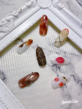 リゾートデバリ(ReSORT de BALI)/バレンタインネイル