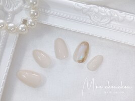 シンプル美爪アート