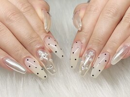 ドットミラーネイル★