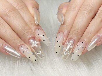ドットミラーネイル★