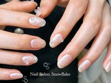 スノーフレーク(Snowflake)/人気No. 1コース　定額デザイン