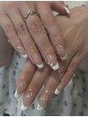 simple white french,