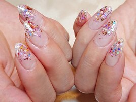 ラメグラデネイル★オーダー