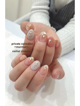 プライベート ネイルサロン マーマ(murmur)/ラメホロネイル