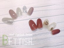 ネイルアイラッシュサロン ベティッシュ 桜木町店(Nail Eyelash Salon BETTISH)/スタイリッシュコース☆