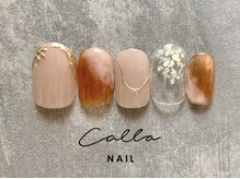 カラネイル 南森町店(calla nail)/シースルーミラー