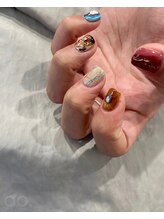 アオ 渋谷(ao.)/カラフルネイル