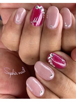 サフィールネイルサフィールネイル(Saphir nail)/ストーンアート