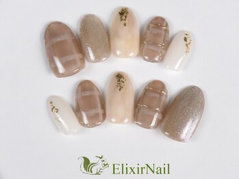 エリクサーネイル 神田(Elixir Nail)/ハンドカジュアル/クーポン使用