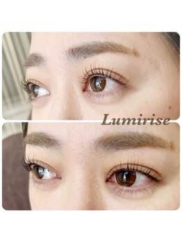 ルミライズ(Lumirise)/お客様デザイン#まつげパーマ
