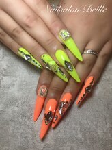 エスフィーネイルサロン ブリーユ(Esfy nailsalon Brille)/ネオンカラーネイル