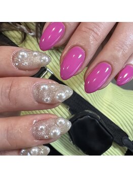 シャルムネイル(charme nail)/アシメデザイン