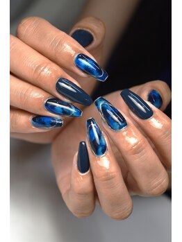ネイルスペース ジュンクス(NAIL SPACE JUNX)の写真/口コミ高評価【小野・実力派サロン】美フォルム＆高い技術力で着飾るような指先ファッションを思いのままに
