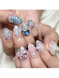 夏☆マーメイドネイル