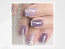 大人の艶magnet×押し花アート