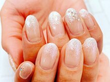 シェリル 田無店(Cherilu)/ホワイトグラデーション×星