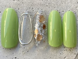 シンプルライムミラー ¥8500