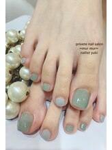 プライベート ネイルサロン マーマ(murmur)/艶々ワンカラー