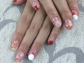 エムアイネイル(MI nail)/ジェルアートつけ放題¥8200