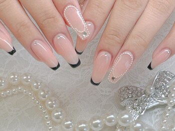 ヨシネイル(Y.S NAIL)の写真/【写真】期間限定！長さだし10本＋持ち込みデザイン¥12000★職人技が光る再現性の高いアートにも定評サロン