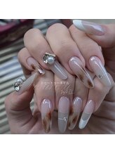 トゥートゥー(TOUTOU)/べっ甲ネイル