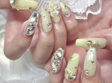 モカ 心斎橋(moca by Lee)/【Aina】イエローネイル