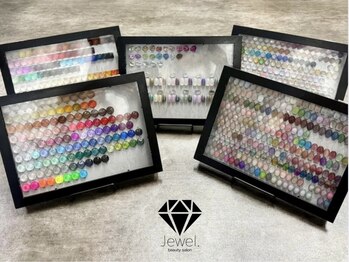 ジュエル(Jewel.)の写真/カラーはマグネット・フラッシュ合わせて1000色以上!!組合せ自由&パーツも幅広くご用意で選ぶ時間も楽しい!