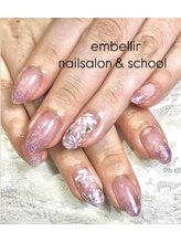 アンベリール ネイルサロンアンドスクール(embellir)/花火ネイル