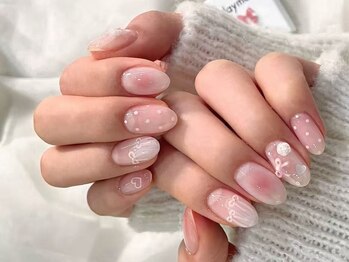 ファンシー 新宿店(Fancy)/冬ネイル/ツイード/ワンホン