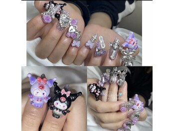 ゴテゴテ地雷ネイル