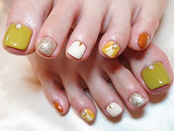 ネイルマジック 仙台一番町店(NAIL MAJIC)/ニュアンスフット★オーダー