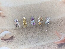 ネイルサロン&スクール ジーナ(GINA)/クリアゴージャスデザイン